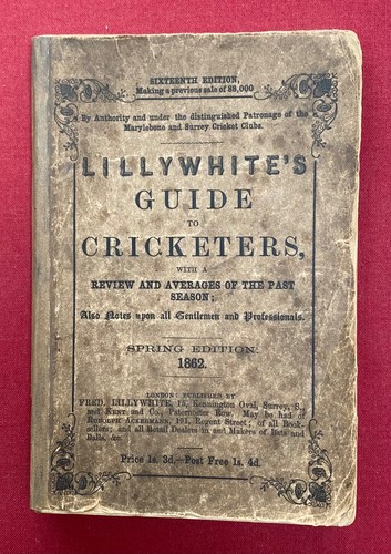 Lillywhite cricketers - lillywhite’s, cricketers’