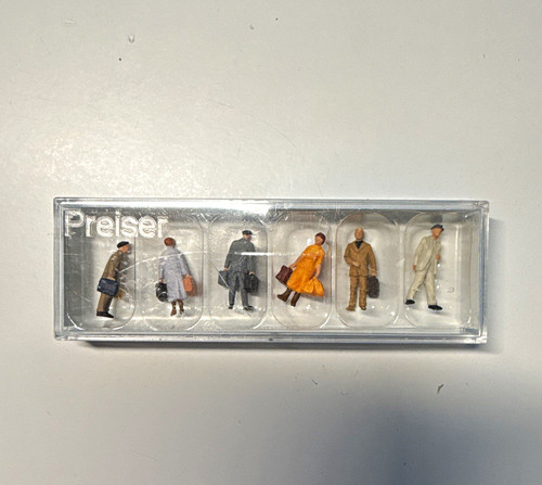 Preiser painted people - preiser,