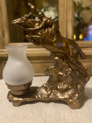 Vintage spelter steeplechase - vintage,