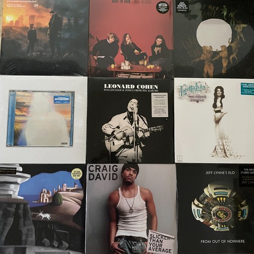 Brand new vinyl albums - brand, lp