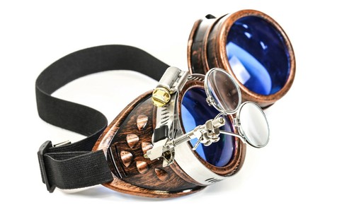 Steampunk goggles mad - steampunk,