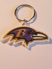 BALTIMORE RAVENS  NFL key ring  super bowl american football keyring NEW