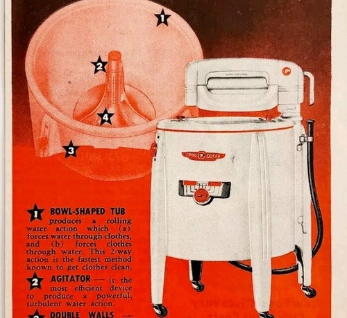 1953 speed queen - queen, washing