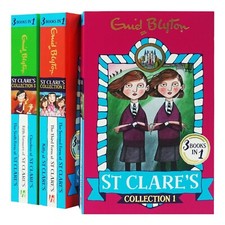 St Clare's Collection By Enid Blyton 9 Books (3 Books in 1) Set - Ages 9-11 - PB