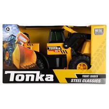 Tonka Steel Classics Front Loader Mighty Yellow Vehicle Collectible Kids Fun Toy