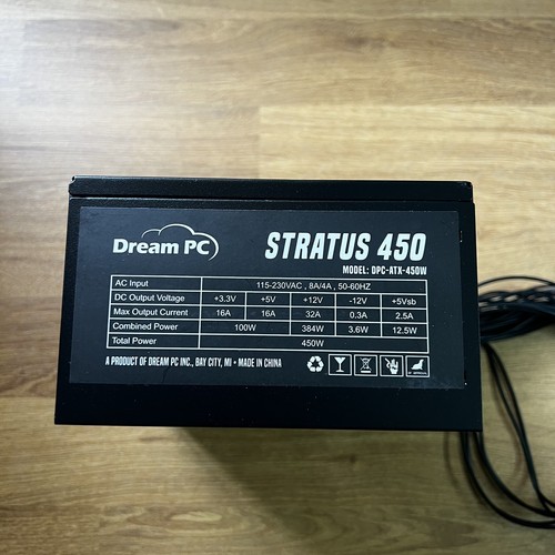 Dreampc dpc atx 450w power - dpc-atx-450w,