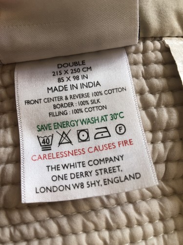 The white company cotton - white,