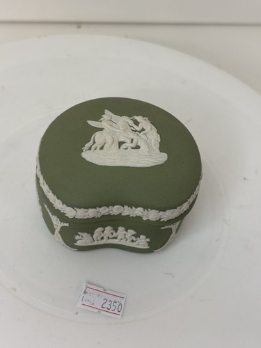 Wedgewood jasperware green