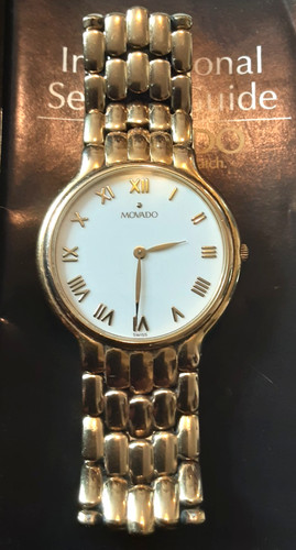 Mens movado museum watch white - movado,
