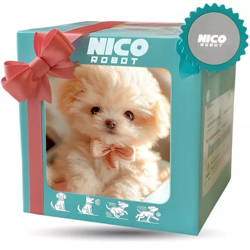 Realistic robot puppy - realistic,