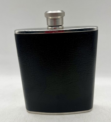 10cm black faux leather 6oz - 10cm,