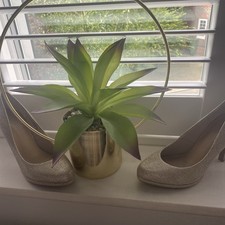 Marks and Spencer Women's Size 4 Gold Shoes