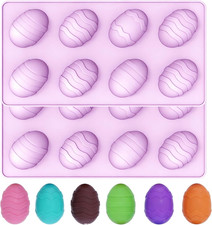 Easter egg silicone mold 8