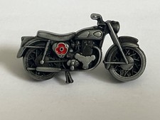 BSA Gold Flash Motorbike Remembrance Enamel Pin Badge Brooch