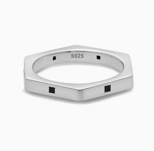 Stylish polygon black - stylish, onyx