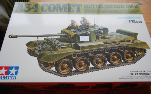 Tamiya a34 comet british - comet,