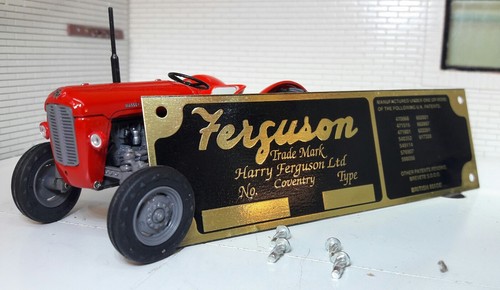 Massey ferguson tractor brass - massey,