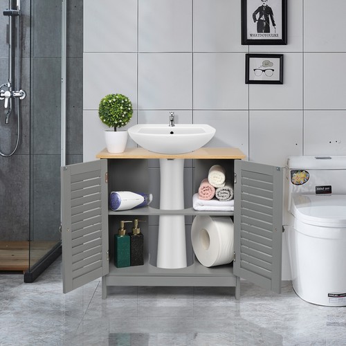 Modern bathroom sink cabinet - bathroom,