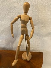 Artists wooden jointed mannequin for life drawing - good condition