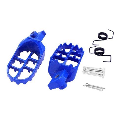 8mm blue motorcycle foot - motorcycle,