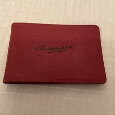 1950’s Autograph Book With Famous Signiatures / Autographs (film & Singers)