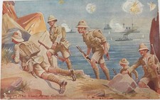 WW1 English Colour Postcard