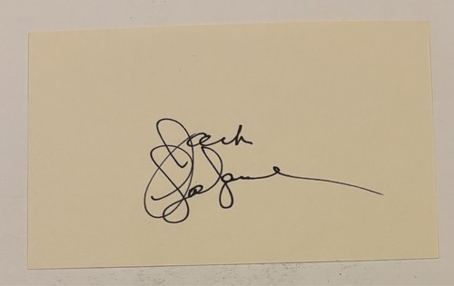 Jack lalanne autograph 3 x - lalanne,