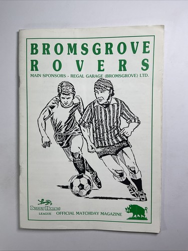 Bromsgrove rovers rushden - bromsgrove, v