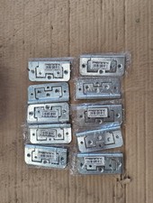 Perry 3" Flush Door Hinges Bright Steel 5 Pairs