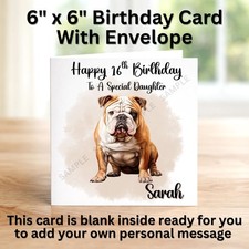 Personalised English Bulldog