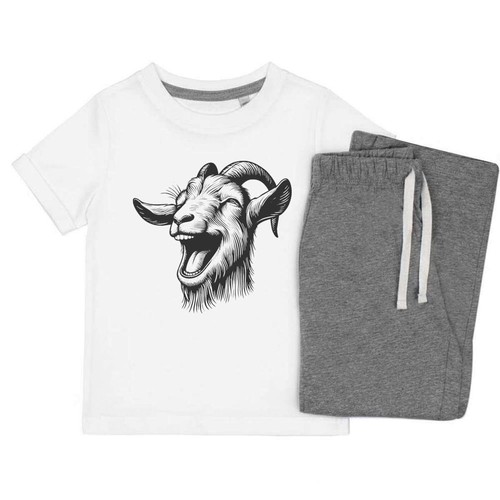 Laughing goat kids - 'laughing, cotton