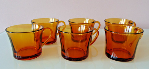 Duralex france amber glass - amber,
