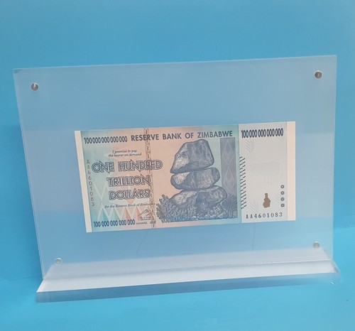 Zimbabwe 100 trillion - trillion, dollars