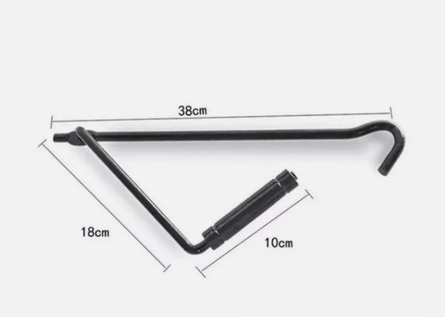 Car scissor jack - scissor, crank