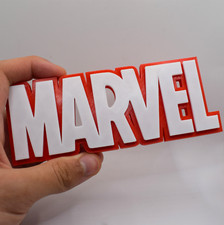Marvel Logo Sign, 3D Printed