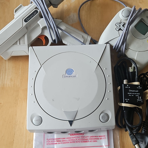 Sega dreamcast white - dreamcast,