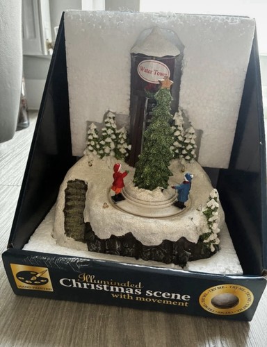 Christmas village water - village,