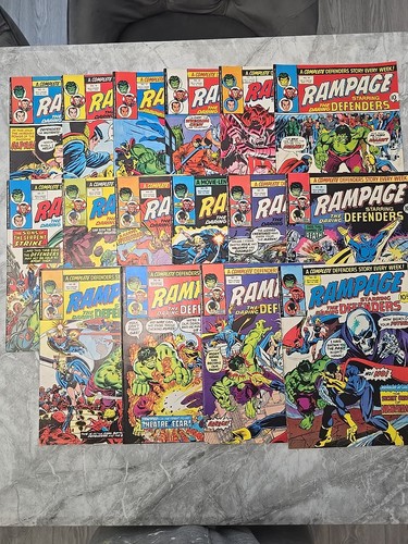 Marvel comics rampage starring - marvel,