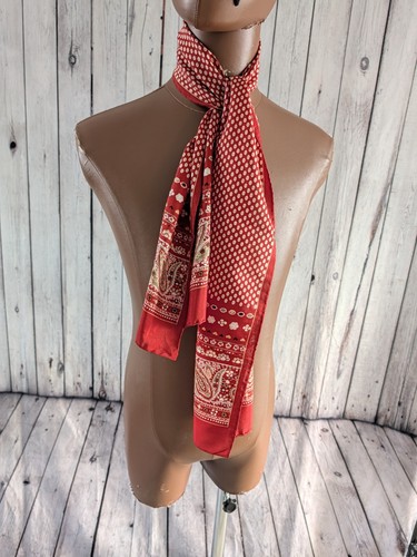 Vintage gents paisley scarf - gents, in
