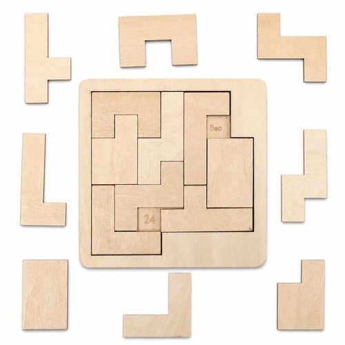 Eco friendly wooden puzzle - wooden,