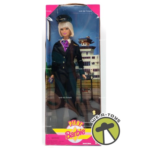 Pilot barbie doll - barbie, blonde
