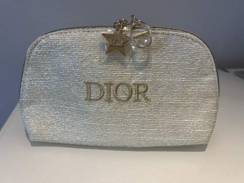Dior beauty gold makeup bag - dior,