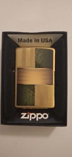 Zippo new unused 2017 brass - new,