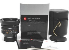 Leica M 1/50mm Noctilux-M last