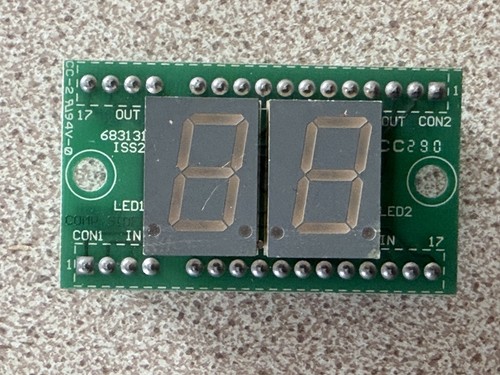 Barcrest segment display - , board
