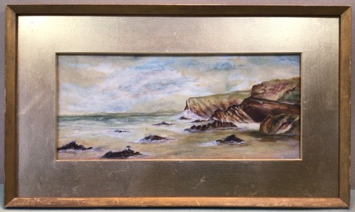 Signed circa 1890s framed - circa,