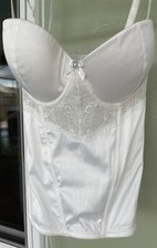 White Lingerie Bustier Corset