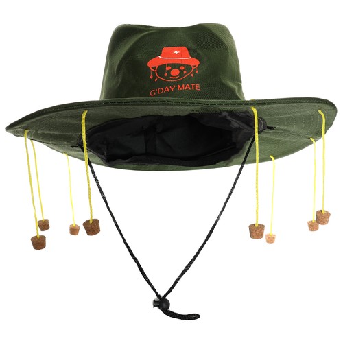 Australian cork hat - australian, crocodile