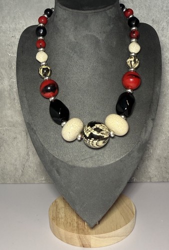 Statement necklace chunky - statement,