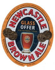 Beer Label: Newcastle Brown